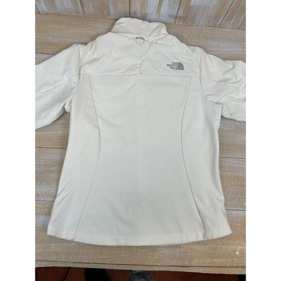 The North Face Apex Bionic Women’s Medium Creamy White Softshell Full Zip Jacket - Picture 12 of 14